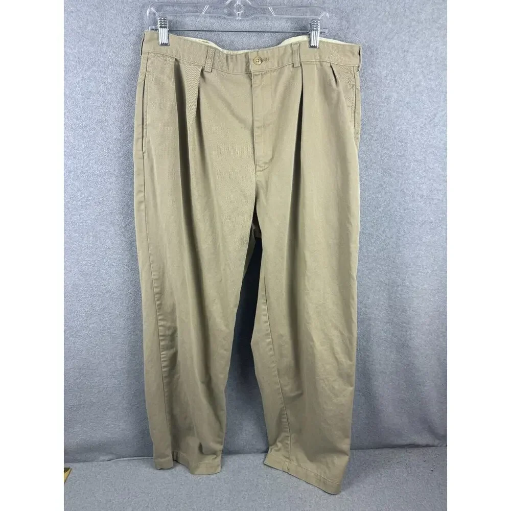 Polo Ralph Lauren‎ Pants Men's 38x30 Tan Classic Fit Chino Brown Measures 35x30